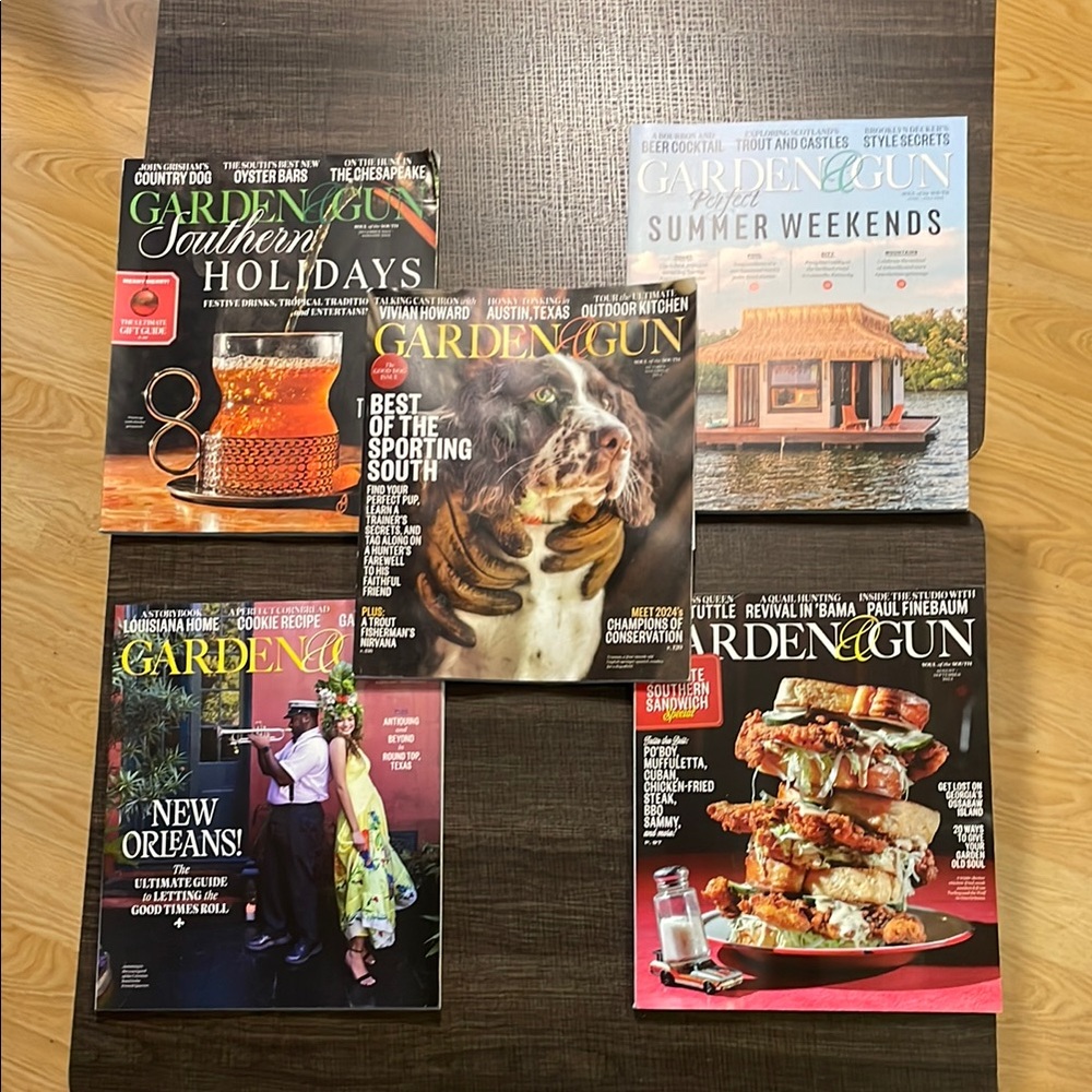 Red and Orange Coffee Table Book Accents
